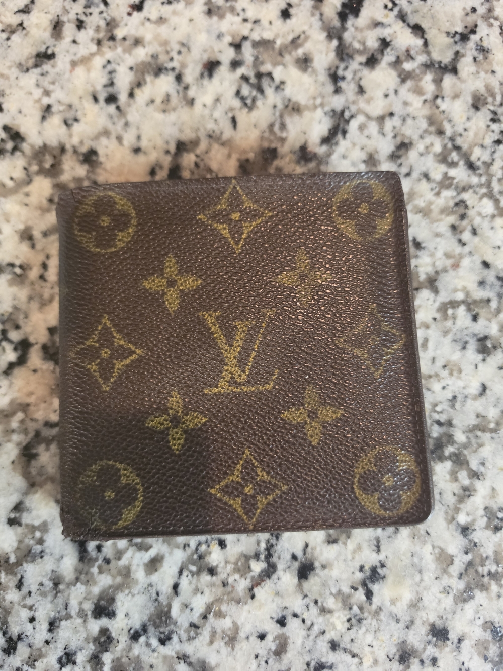 Louis Vuitton Monogram Canvas Wallet - Brown with Gold Monogram